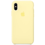 Силиконовый чехол для iPhone X/XS Apple Silicone Case Mellow Yellow
