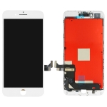 Дисплей для iPhone 7 Plus + touchscreen, белый, оригинал  (Китай) переклеено стекло, Toshiba