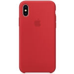 Силиконовый чехол для iPhone X/XS Apple Silicone Case Red