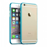 Бампер для iPhone 6/6S 0,7mm голубой
