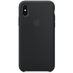Силиконовый чехол для iPhone X/XS Apple Silicone Case Black