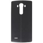 Задняя крышка LG H810 G4/H811/H812/H815/H818/F500/LS991/VS986, черная, Leather Black, оригинал (Китай)