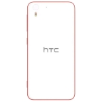 Задняя крышка HTC Desire Eye M910X/M910n, бело-красная, оригинал (Китай)