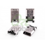 Разъем зарядки Asus ME102A MeMO Pad 10/ME176/ME180A/ME301T/ME302/ME372/ME373CG/ME375, 5 pin, Micro-USB Type-B