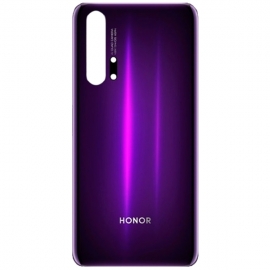 Задняя крышка Honor 20 Pro, черно-фиолетовая, Phantom Black, оригинал (Китай)