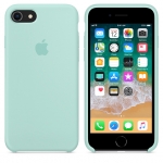 Силиконовый чехол для iPhone 7/8/ SE 2020 Apple Silicone Case Marine Green