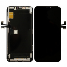 Дисплей для iPhone 11 Pro Max + touchscreen, черный, оригинал  (Китай) переклеено стекло