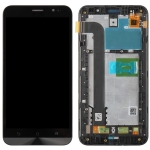 Дисплей для Asus ZenFone Go ZB552KL + touchscreen, черный, оригинал (Китай) с передней панелью  