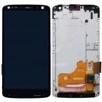 Дисплей для Motorola XT1580 Moto X Force/XT1581/XT1585 + touchscreen, черный, Amoled, оригинал (Китай) с передней панелью