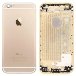 Корпус для iPhone 6 Plus, золотистый, копия высокого качества