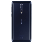 Задняя крышка Nokia 8, синяя, Tempered Blue, оригинал (Китай) + стекло камеры