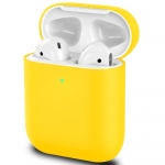 Силиконовый чехол для Apple AirPods (без коробки) Желтый