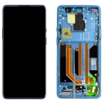 Дисплей для OnePlus 8 Pro + touchscreen, черный, Amoled, оригинал (Китай) с передней панелью синего цвета, Ultramarine Blue