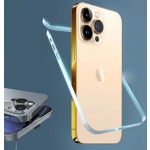 Защитная пленка для iPhone 13 Pro Max, прозрачная, противоударная, на боковую рамку, 0.14mm, X-One, комплект 2шт.