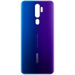 Задняя крышка Oppo A9 2020, фиолетовая, Space Purple, оригинал (Китай)