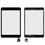 Тачскрин для iPad mini /iPad mini 2 Retina, черный, полный комплект, копия высокого качества