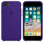 Силиконовый чехол для iPhone 7/8/ SE 2020 Apple Silicone Case Ultra Violet