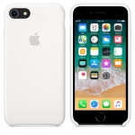 Силиконовый чехол для iPhone 7/8/ SE 2020 Apple Silicone Case White 