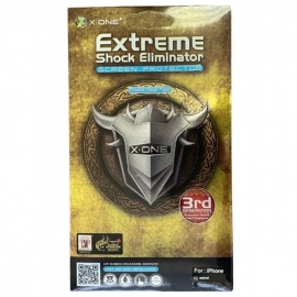 Защитная пленка для iPhone 13 mini, прозрачная, противоударная, 5H, Extreme Shock Eliminator, 3th Generation, X-One 