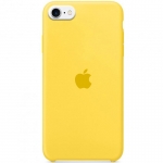 Чехол для SE/5S/5 Apple iPhone Silicone Case Yellow