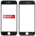 Тачскрин для iPhone 8/SE 2020, черное, с рамкой, с OCA-пленкой, с олеофобным покрытием, G+OCA PRo