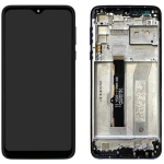 Дисплей для Motorola XT2016-1 One Macro/XT2015 + touchscreen, черный,  с передней панелью