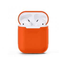 Силиконовый чехол для Apple AirPods Оранжевый