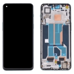 Дисплей для OnePlus Nord 2 5G + touchscreen, черный, Amoled, оригинал (Китай) с передней панелью, Gray Sierra
