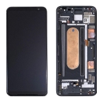 Дисплей для Asus ROG Phone 3 ZS661KS/ZS661KL + touchscreen, черный, Amoled, оригинал (Китай)  с передней панелью