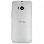 Задняя крышка HTC One M8, серая, Gunmetal Gray, оригинал (Китай)