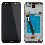 Дисплей для Huawei Mate 10 Lite + touchscreen, черный,  с передней панелью, Graphite Black