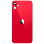 Задняя крышка для iPhone 11 , красная, в комплекте стекло камеры, оригинал (Китай)