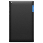 Задняя крышка Lenovo Tab 3 TB3-710F, черная + стекло камеры