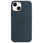 Силиконовый чехол для iPhone 13 Apple Silicone Case with MagSafe (анимация)  - Abyss Blue