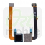 Шлейф для Motorola XT1643 Moto G4 Plus/XT1641/XT1642/XT1644 Moto G4 Plus LTE, с сканером отпечатка пальца (Touch ID) черного цвета