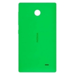 Задняя крышка Nokia X , зеленая, Bright Green, оригинал (Китай)