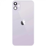 Задняя крышка для iPhone 11 , фиолетовая, в комплекте стекло камеры, оригинал (Китай)