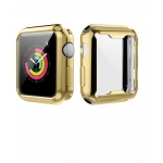 Чехол для Apple Watch 42 mm матовый TPU Silicone 0.6mm Gold