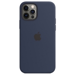 Силиконовый чехол для iPhone 12 Pro Max Apple Silicone Case with MagSafe Deep Navy