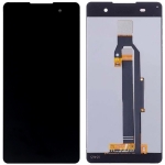 Дисплей для Sony F3311 Xperia E5/F3313 + touchscreen, черный, оригинал (Китай) переклеено стекло
