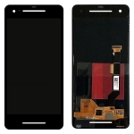 Дисплей для Google Pixel 2 + touchscreen, черный, Amoled, оригинал (Китай)