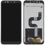 Дисплей для Xiaomi Mi A2 /Mi 6X + touchscreen, черный с передней панелью