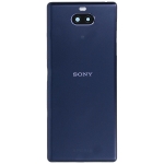 Задняя крышка Sony i3113 Xperia 10/i3123/i4113/i4193, синяя, Navy, оригинал (Китай) + стекло камеры
