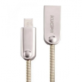 Кабель Kucipa K131 Micro 2в1 (Android/iOS) USB to Lightning/ Micro Розовое золото