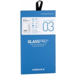 Защитное стекло для iPhone 12 Pro Max, прозрачное, 0.3mm, Glass Pro+ Premium Screen Protector, Momax (PZAP20LB1T)