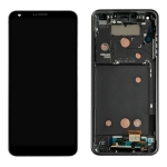 Дисплей для LG H870 G6/H871/H872/H873 + touchscreen, черный, оригинал (Китай) с передней панелью