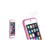 Бампер для iPhone 6/6S темно-розовый