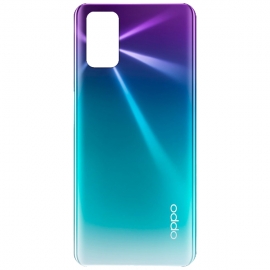 Задняя крышка Oppo A72 4G/A92, фиолетовая, Aurora Purple, оригинал (Китай)