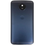 Задняя крышка Motorola XT1794 Moto G5s/XT1799, синяя, Midnight Blue, оригинал (Китай) + стекло камеры
