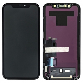 Дисплей для iPhone XR + touchscreen, черный, ( In-Cell ) RJ